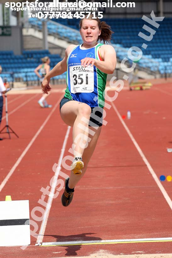 Senior womens long jump, Northern Senior and Under-20s Champs., Sports City, Manchester. Photo: David T. Hewitson/Sports for All Pics